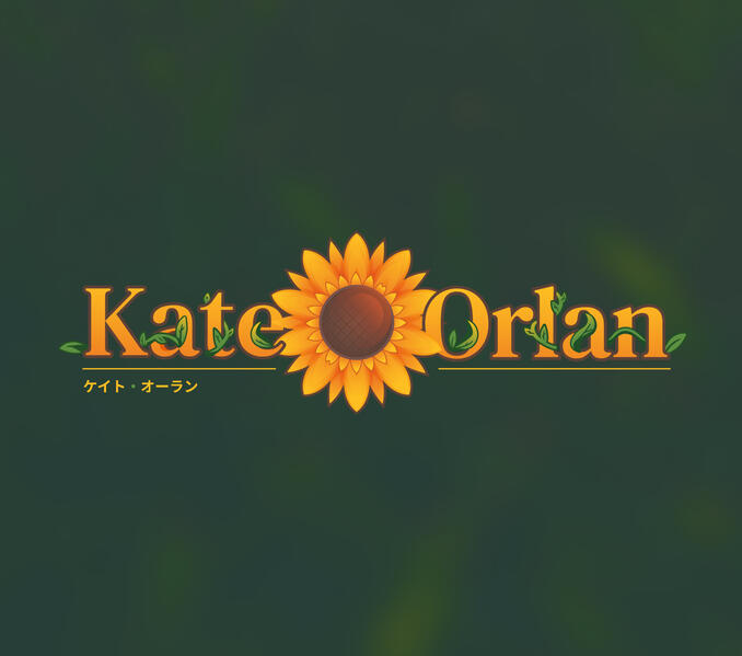 «Sunflower lioness» Vtuber Logo Design