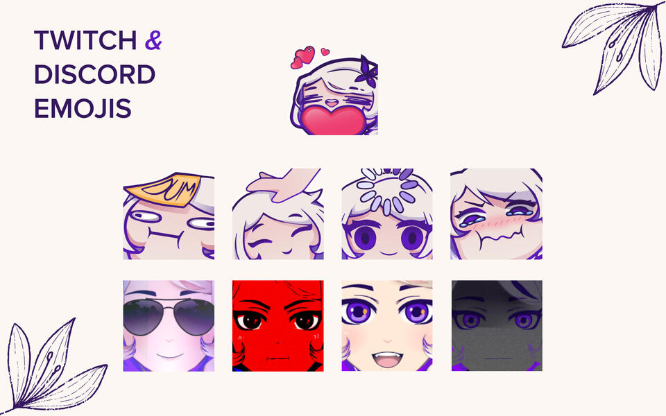 Vector and Raster emotes